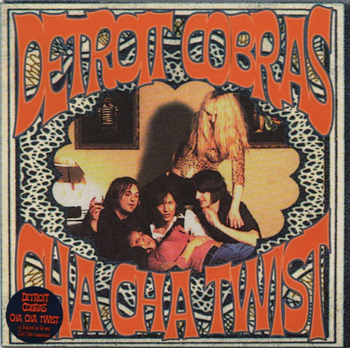 Detroit Cobras – Cha Cha Twist (2 track 7 inch single used UK 2004 white vinyl VG+/VG+)