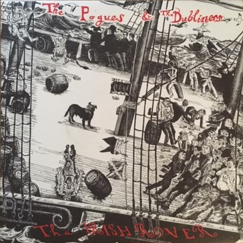 The Pogues & The Dubliners – The Irish Rover (2 track 7 inch single used UK 1987 VG+/VG)