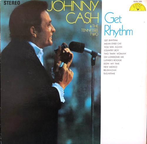 Johnny Cash & The Tennessee Two – Get Rhythm (LP NEW SEALED Canada 1969 compilation)