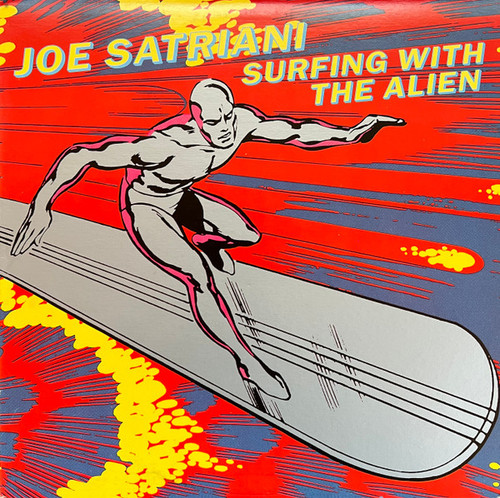 Joe Satriani – Surfing With The Alien (LP used Canada 1987 VG+/VG)