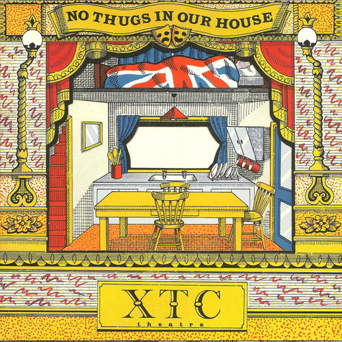 XTC – No Thugs In Our House (4 track 7 inch single used UK 1982 NM/VG+)