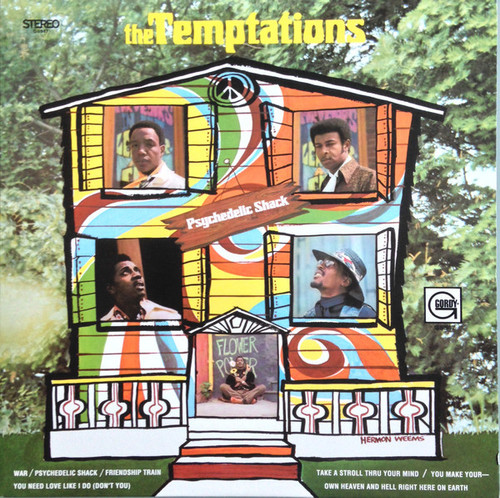 The Temptations –Psychedelic Shack (LP used US 2017 180 gm ltd. ed. repress NM/NM)
