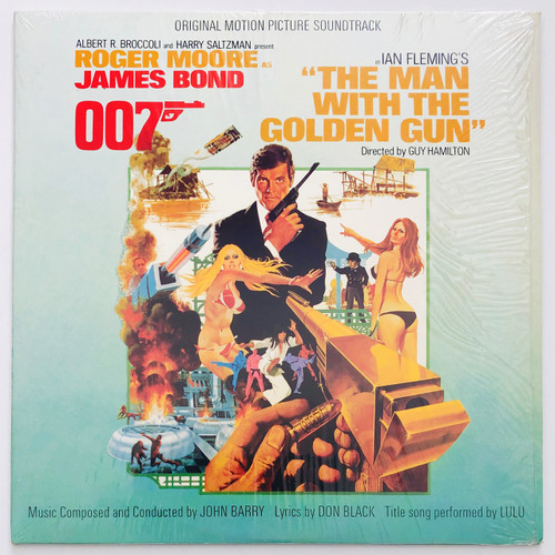 John Barry - The Man With The Golden Gun Soundtrack (still in shrink, NM / NM)