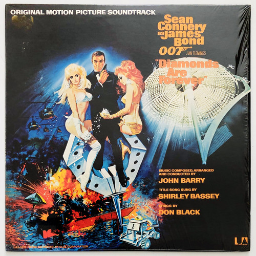John Barry - Diamonds are Forever Soundtrack (NM / NM still in shrink)