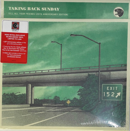 Taking Back Sunday - Tell All Your Friends (silver smoke vinyl) (sealed)