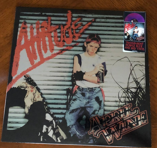 April Wine — Attitude (Canada 2022, Transparent Purple, Blue and Red Vinyl, NM/NM)