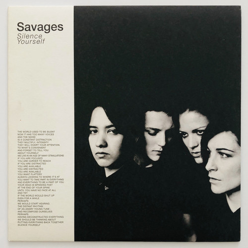 Savages - Silence Yourself (EX / EX)