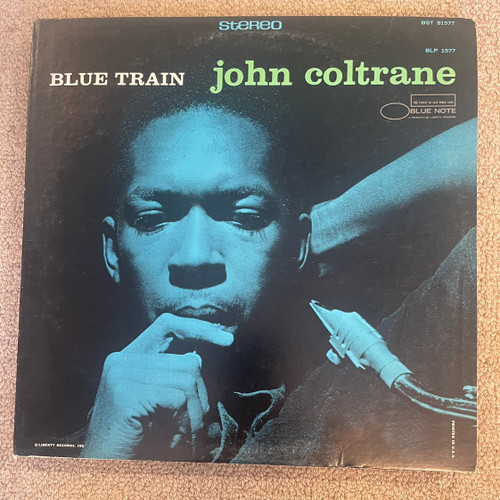 John Coltrane - Blue Train (1973 Black B  EX/EX)