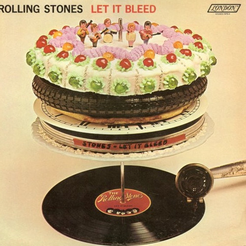 The Rolling Stones - Let It Bleed (1969 with Poster EX/EX)