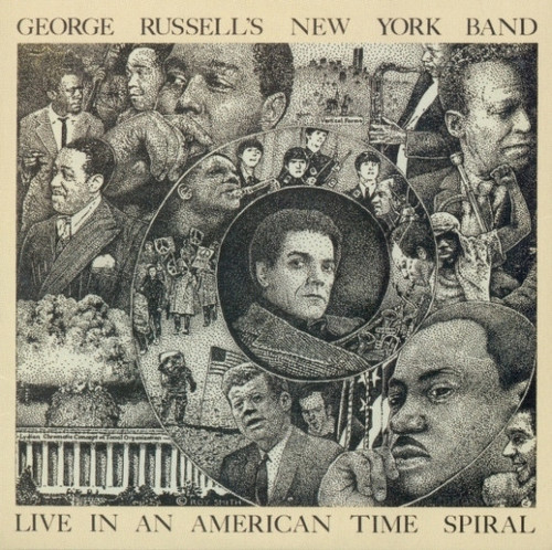 George Russell's New York Band – Live In An American Time Spiral (LP used Italy 1983 VG+/VG+)