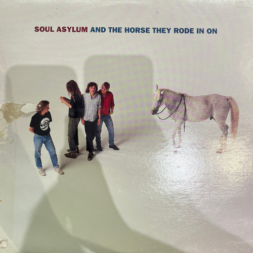 Soul Asylum  - And The Horse They Rode In On (1990 US Blue Vinyl - VG+/VG-)