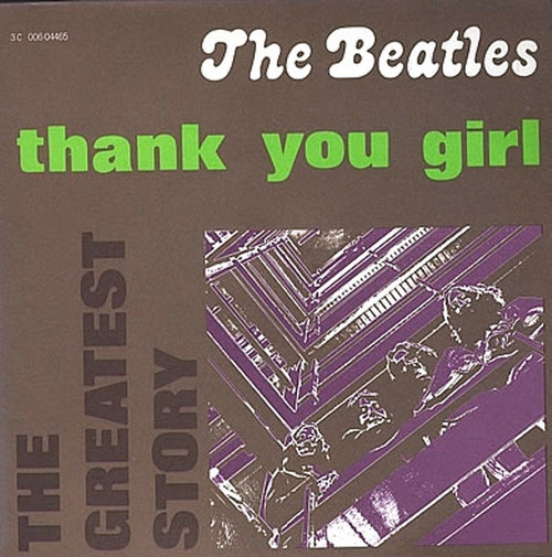 The Beatles – Thank You Girl (2 track 7 inch single used Italy 1976 reissue VG/VG)