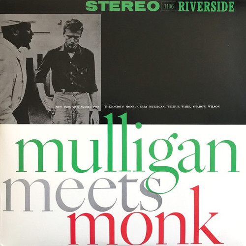 Thelonious Monk - Mulligan Meets Monk (2004 Analogue Productions 45RPM Numbered NM/NM)