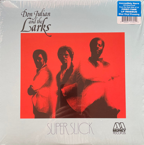 Don Julian & The Larks – Super Slick (LP used US 2022 reissue blue vinyl NM/NM)