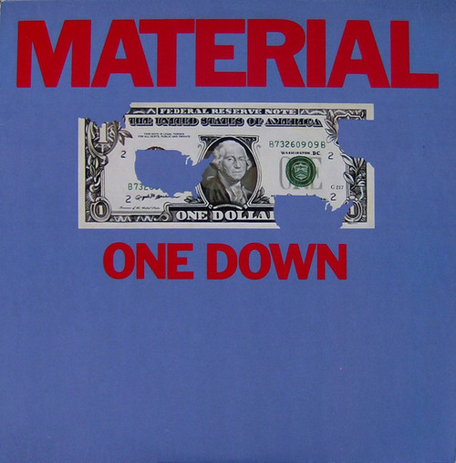 Material – One Down (LP used Canada 1982 VG+/VG)