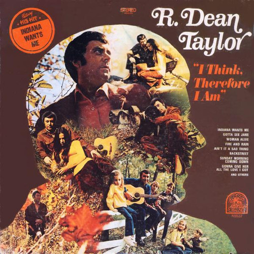 R. Dean Taylor – I Think, Therefore I Am (LP used Canada 1970 VG+/VG+)