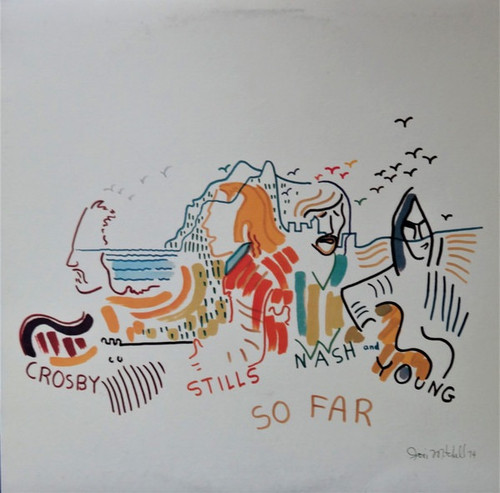 Crosby, Stills, Nash & Young - So Far (1977 Canadian reissue, VG+/VG)