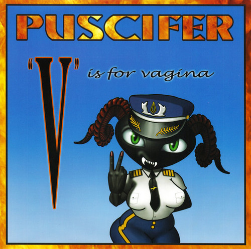 Puscifer – "V" Is For Vagina (2LPs NEW SEALED US 2023 reissue blue with black smoke vinyl)