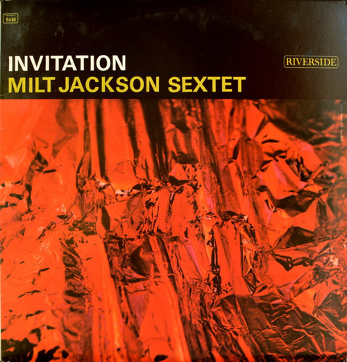 Milt Jackson Sextet – Invitation (LP used US 1986 reissue VG+/VG)