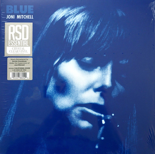 Joni Mitchell – Blue (LP NEW SEALED Europe 2022 remastered Record Store Day release crystal clear vinyl)