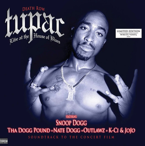 Tupac Shakur – Death Row: Live At The House Of Blues (LP NEW SEALED US 2022 ltd. ed. white vinyl)