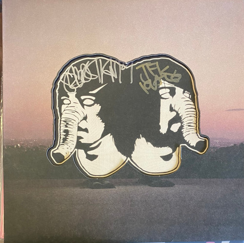 Death From Above 1979 - The Physical World (SIGNED die cut jacket) (EX-/EX) (2014 CA) 
