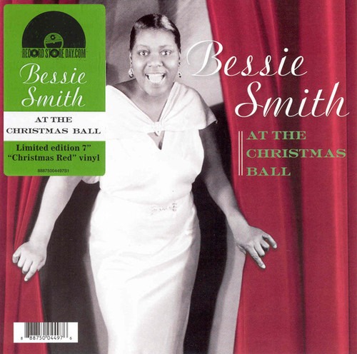 Bessie Smith – At The Christmas Ball (2 track 7 inch single used US 2014 Record Store Day release red vinyl NM/NM)