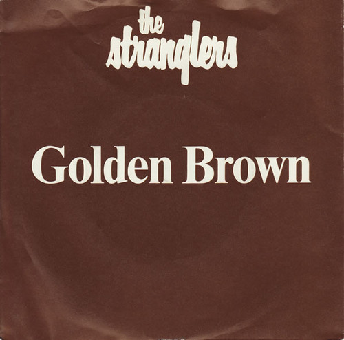 The Stranglers – Golden Brown (2 track 7 inch single used UK 1982 VG+/VG)