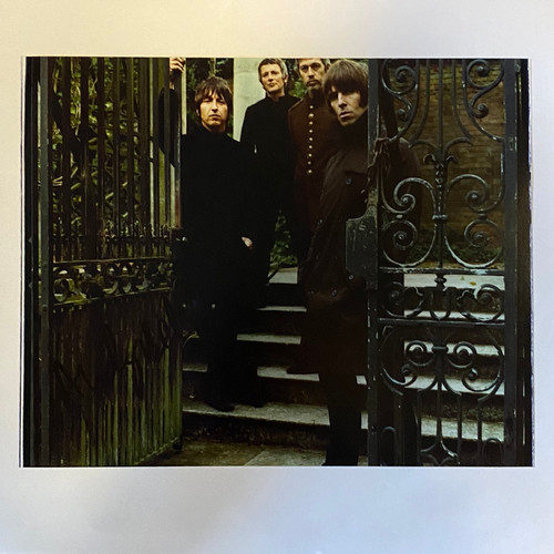 Oasis photo signed by Andy Bell.  8x10 coloured photo