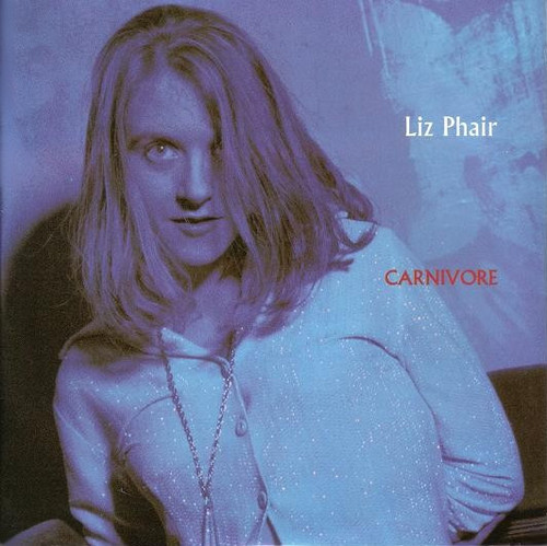 Liz Phair – Carnivore (2 track 7 inch single used US 1993 blue and pink vinyl VG+/VG)