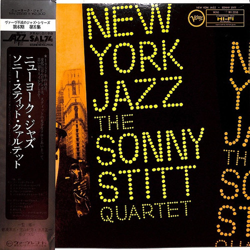 Sonny Stitt Quartet - New York Jazz (1976 Japan pressing, EX/EX)