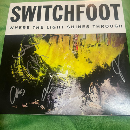 Switchfoot - Where The Light Shines Through (Autographed Nice Copy! EX Vinyl)