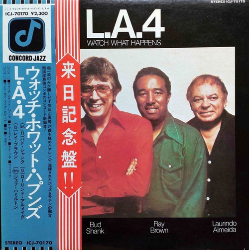 LA4 — Watch What Happens (Japan 1978, EX-/EX)