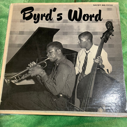 Donald Byrd - Byrd's Word (1956 Canadian Mono RVG Misprint)