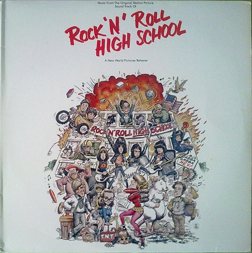 Various Artists – Rock 'N' Roll High School Soundtrack (LP used Canada 1979 NM/VG+)