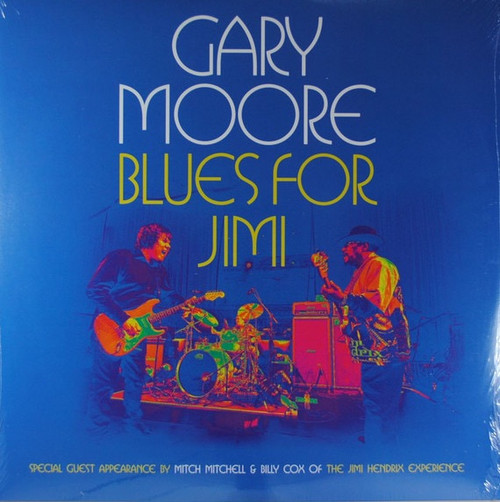 Gary Moore - Blues For Jimi (2022 Turquoise Vinyl - EX/EX)