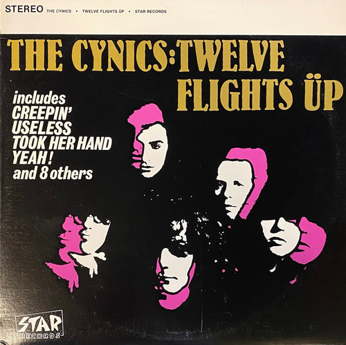 The Cynics - Twelve Flights Up (1988 CA,  VG+/VG)
