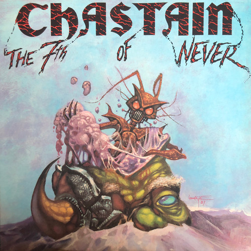 Chastain - The 7th Of Never (EX/EX) (1987,FRANCE)