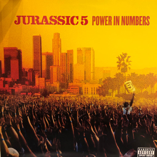 Jurassic 5 - Power In Numbers (EX/EX) (2016,US)