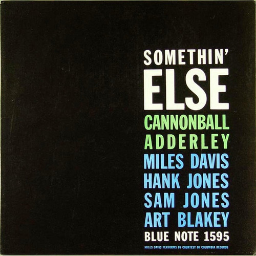 Cannonball Adderley - Somethin' Else (1976 Japan, EX/VG+)