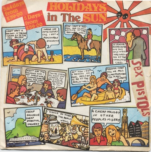 Sex Pistols - Holidays In The Sun (1977 UK 7” EX/EX Withdrawn Sleeve)