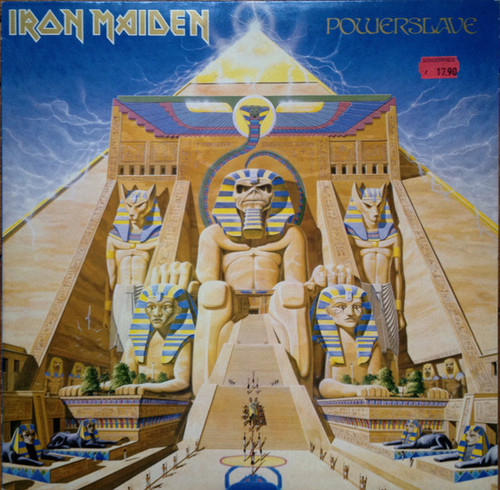 Iron Maiden – Powerslave (LP used Europe 2014 reissue NM/NM)