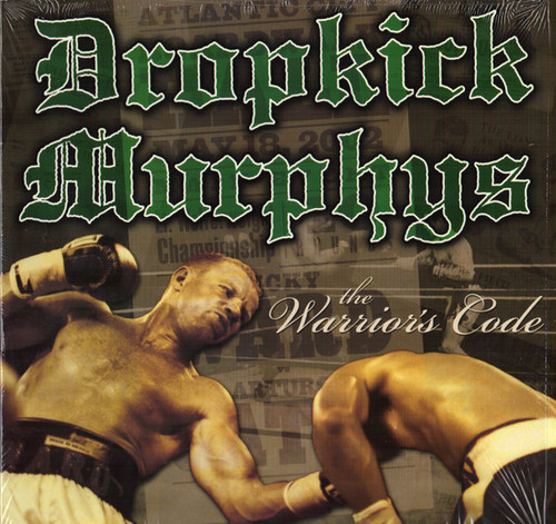Dropkick Murphys – The Warrior's Code (LP used Europe 2005 light green clear vinyl 500 pressed NM/NM)