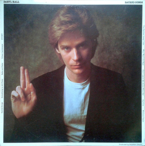Daryl Hall – Sacred Songs (LP used Canada 1980 produced by Robert Fripp NM/NM)