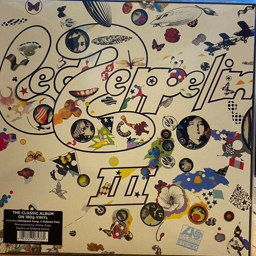 Led Zeppelin - Led Zeppelin III (2014 EU, die-cut cover) (EX/EX)