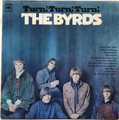 The Byrds – Turn! Turn! Turn! (LP used Canada 1965 mono VG+/VG)