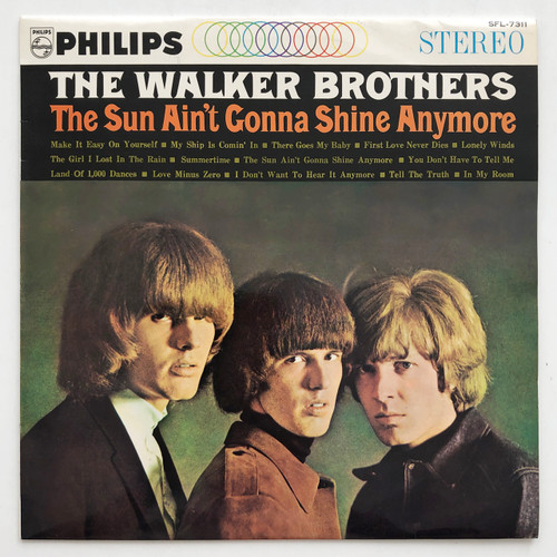 The Walker Brothers  – The Sun Ain't Gonna Shine Anymore (Japanese Pressing VG+ / EX)