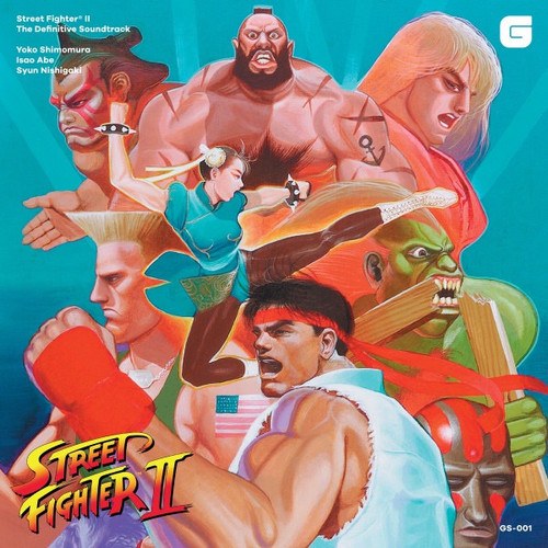 Yoko Shimomura ~ Street Fighter II The Definitive Soundtrack (Boxset NM in every way! Coloured Vinyl / Booklet)