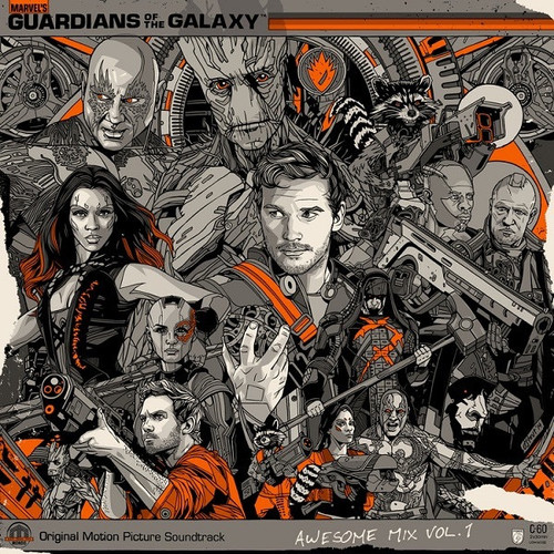 Various - Guardians Of The Galaxy: Awesome Mix Vol. 1 (Original Motion Picture Soundtrack) (2015 NM/NM  including Korath Handbill)