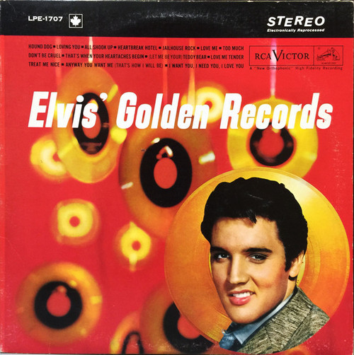 Elvis Presley – Elvis' Golden Records (LP NEW SEALED Canada 1977 reissue)